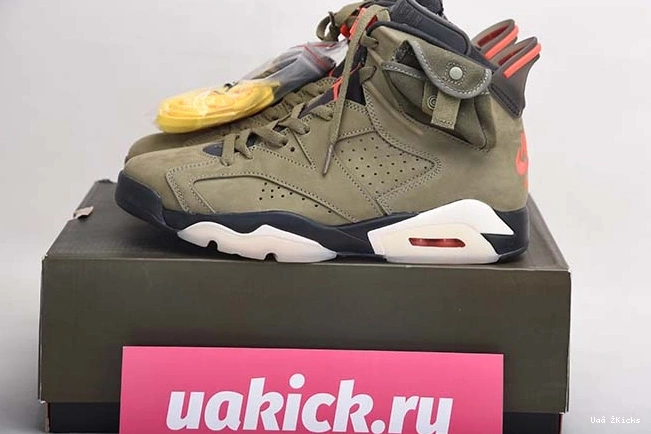 AIR OLIVE JORDAN TRAVIS 4740 - 681 CN1084- 6 HighQuality SCOTT MEDIUM 0704